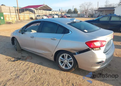 2018 Chevrolet Cruze Lt Auto z USA, uszkodzony, nr VIN 1G1BE5SM3J7226719